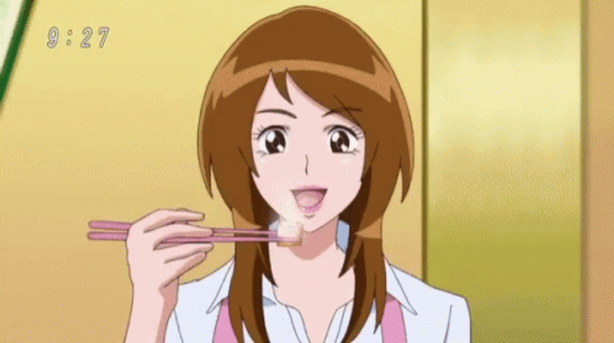 Belly Inflation Full Eating Tina Toriko GIF