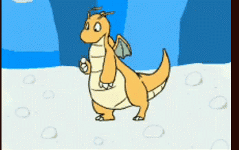 Belly Inflation Pokemon Dragonite GIF