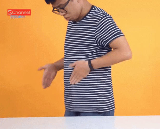 Belly Slap Weight Gain GIF