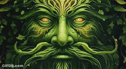 Beltane Celtic Fire Festival Poster GIF
