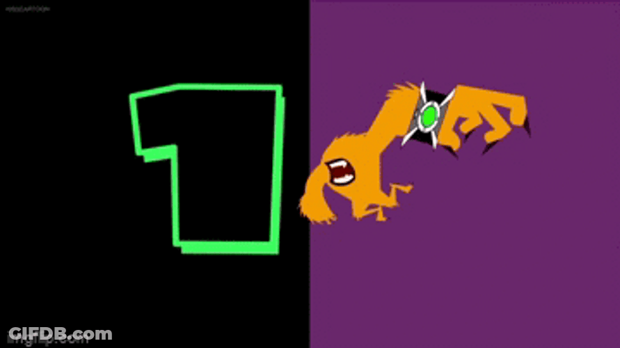 Ben 10 Alien Countdown GIF