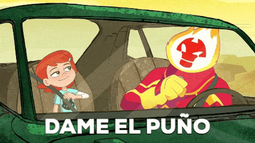 Ben 10 And Gwen Playing Around GIF