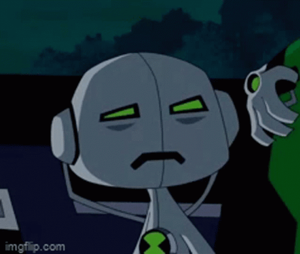 Ben 10 Awkward Echo Smiling GIF