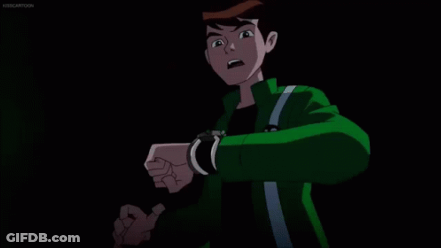 Ben 10 Busy Picking Alien Hero GIF