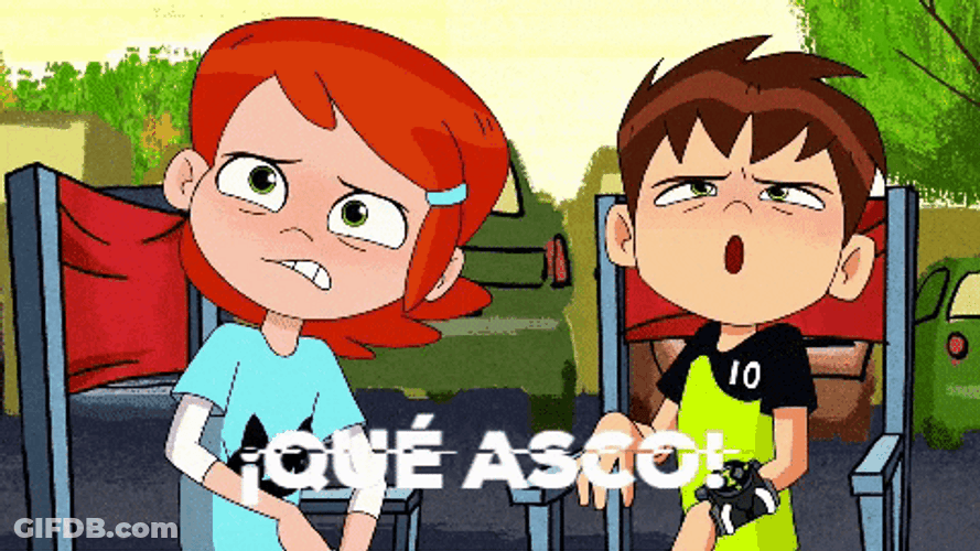 Ben 10 Ew Que Asco Gwen GIF