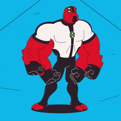 Ben 10 Four Arm Dab Pose GIF