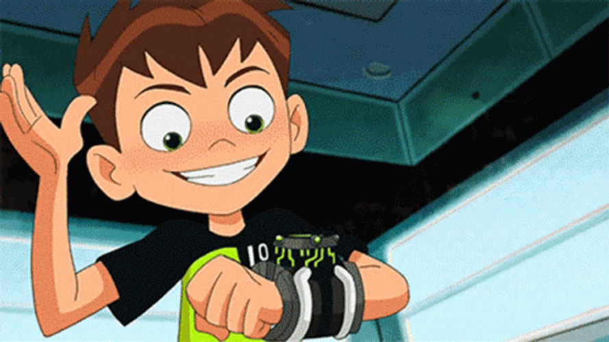 Ben 10 Funny Heatblash Zoom In GIF