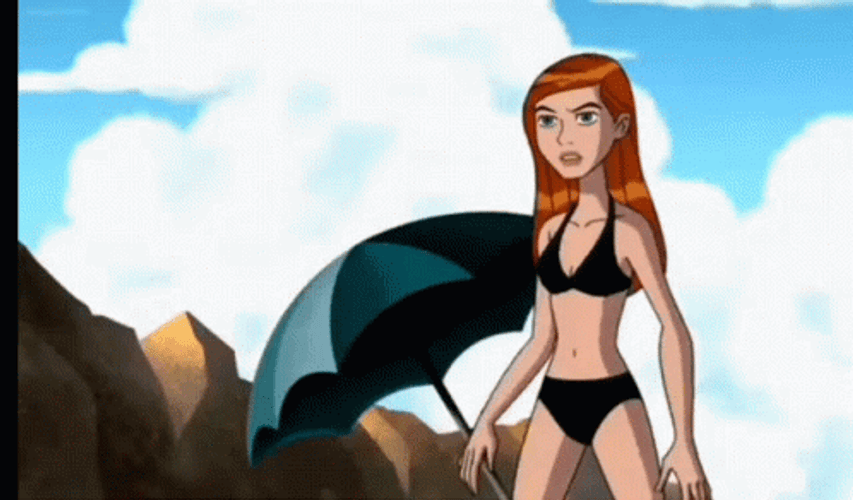 Ben 10 Gwen Tennyson Throwing Energy Beams GIF