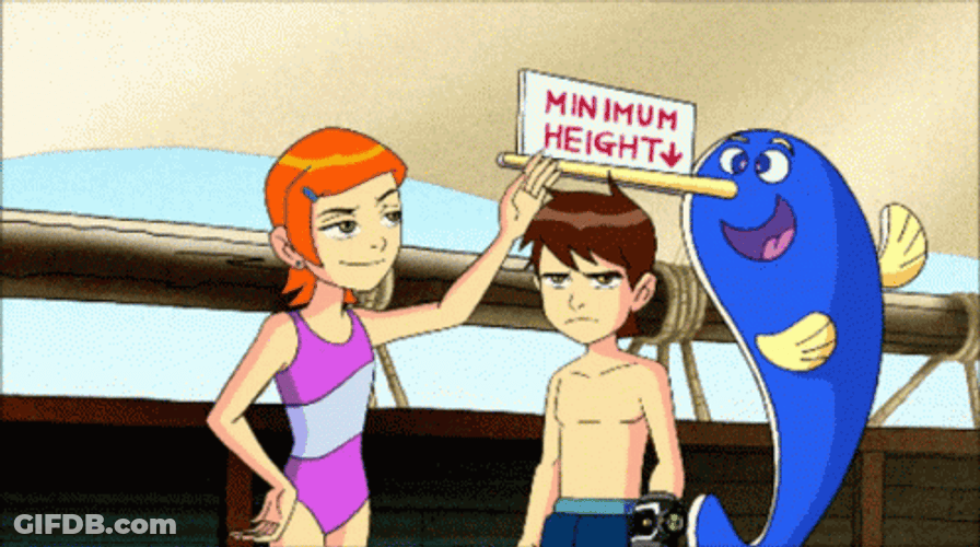 Ben 10 Minimum Height With Gwen Bullying GIF