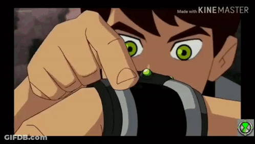 Ben 10 Pointing At Something GIF