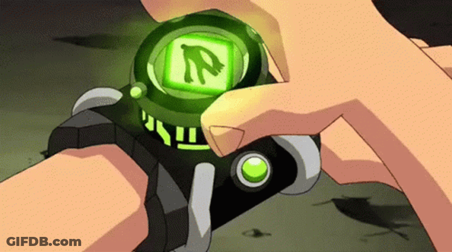 Ben 10 Raging Heatblast Transformation GIF