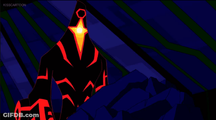 Ben 10 Strong Diamondhead Punch GIF