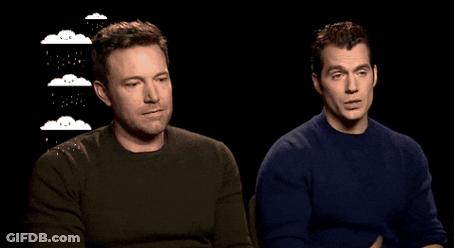 Ben Affleck Blank Stare Henry Cavil GIF