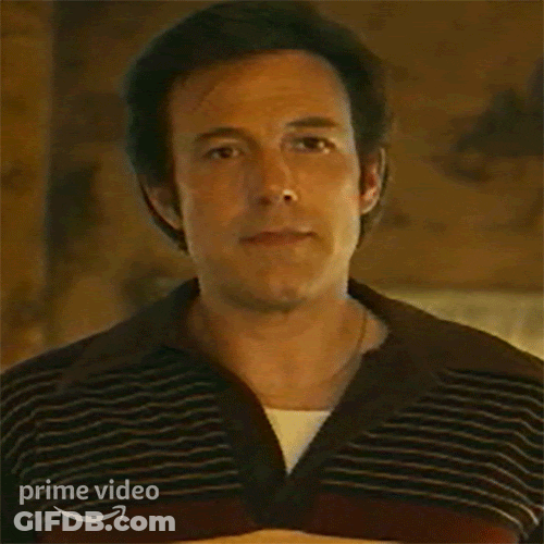 Ben Affleck Here's The Thing GIF