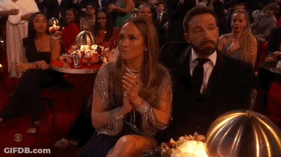 Ben Affleck Jennifer Lopez Awards Night GIF