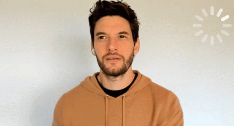 Ben Barnes Eyes Looking Sideways GIF