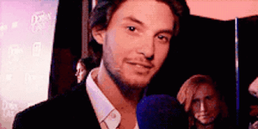 Ben Barnes Flying Kiss GIF