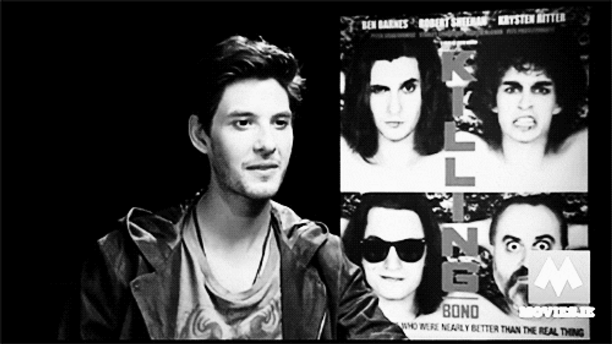 Ben Barnes Looking Bothered GIF