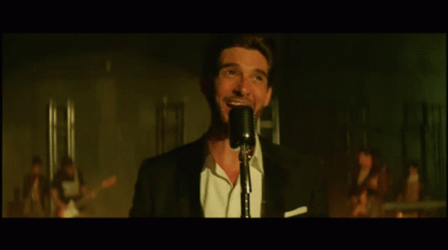 Ben Barnes Singing On Stage GIF