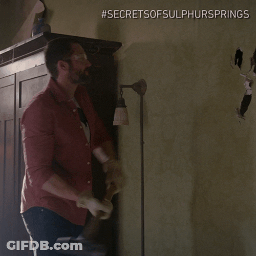 Ben Campbell Break The Wall GIF