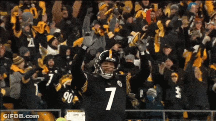 Ben Roethlisberger Hands In The Air GIF