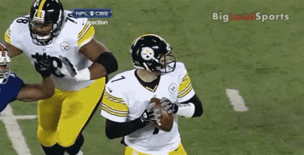 Ben Roethlisberger Hitting For Success GIF