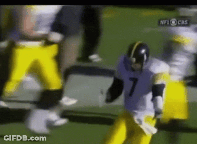 Ben Roethlisberger Running GIF