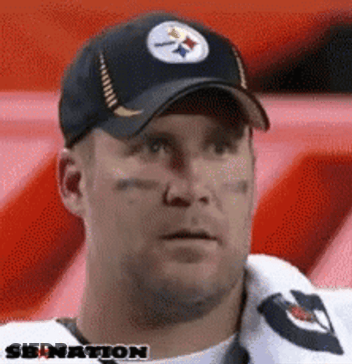 Ben Roethlisberger Wearing Black Cap GIF
