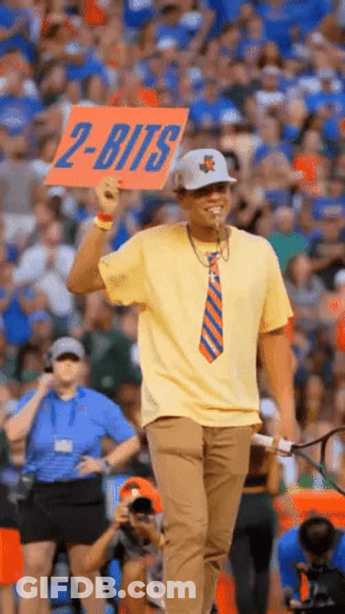 Ben Shelton Raising Orange Sign GIF