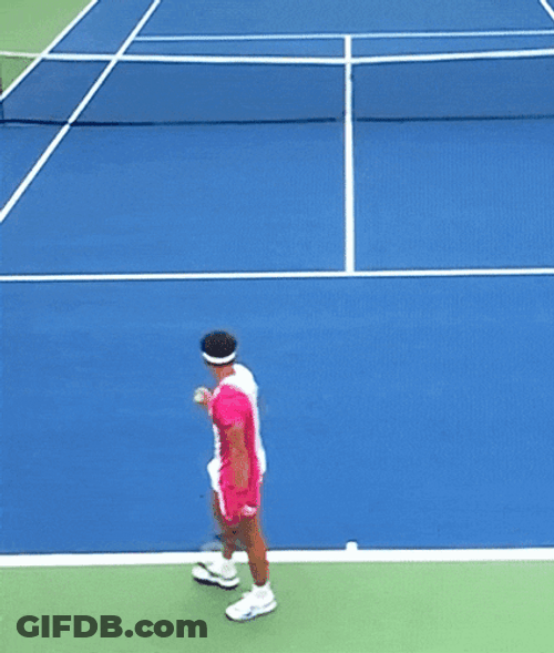 Ben Shelton Serving Back View GIF