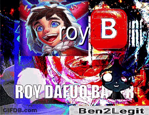 Ben2legit Is Written On The Bottom Of A Collage GIF