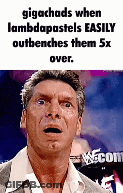 Bench Press Shocked Meme GIF