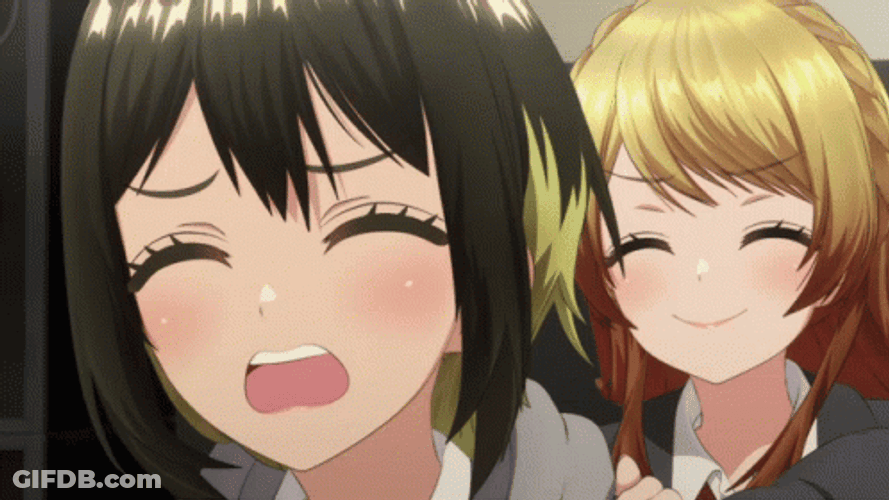 Bend Over D4DJ Anime Maho Rinku GIF