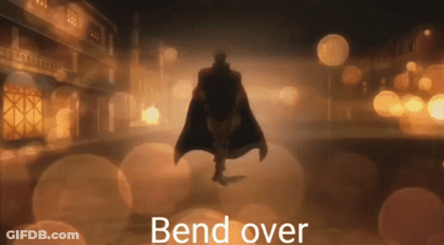Bend Over Jojo Stardust Anime GIF