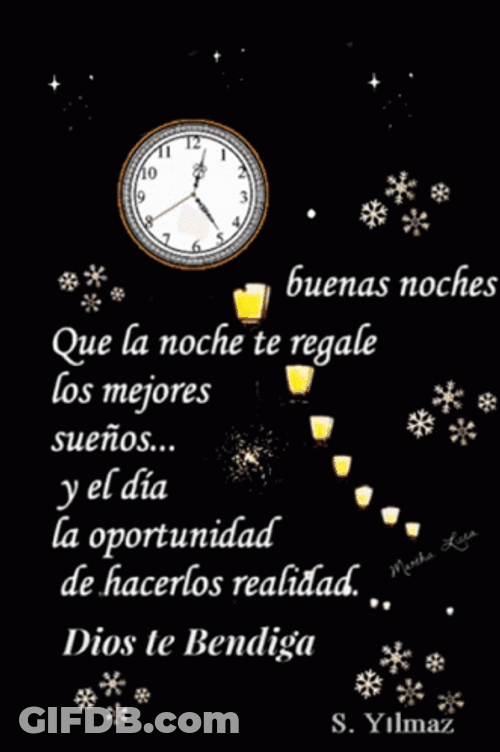 Bendecida Noche GIF
