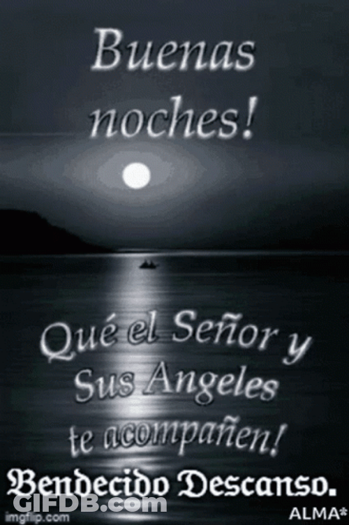 Bendecida Noche GIF