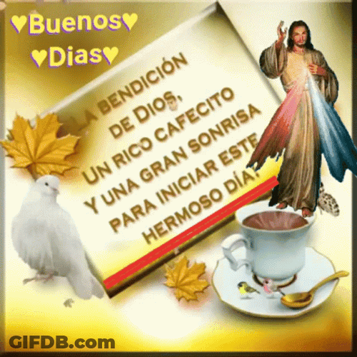 Bendecido Dia Lindo Lunes Jesus GIF