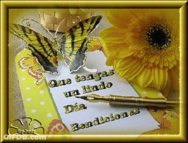 Bendecido Dia Twinkling Moving Artwork GIF