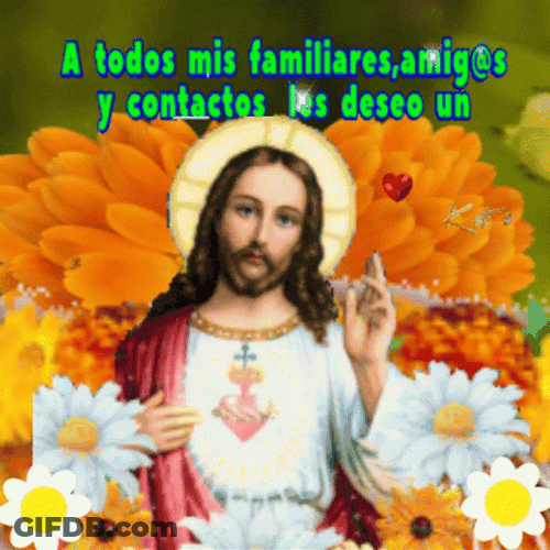 Bendecido Martes Jesus Prayer Wish GIF
