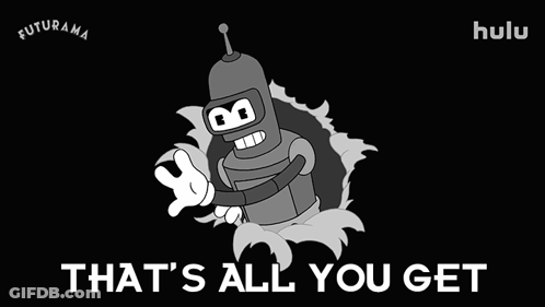 Bender From Futurama Coming Out Of Hole GIF