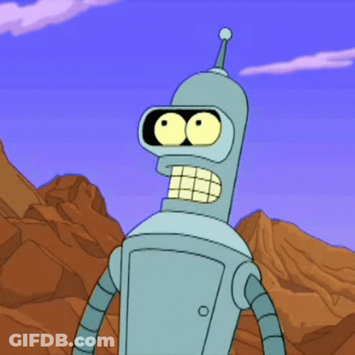 Bender Futurama Whoa GIF