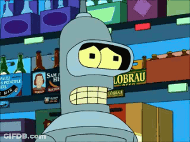 Bender Head Pull Out GIF
