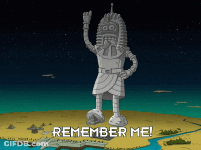 Bender Pharaoh To Remember GIF