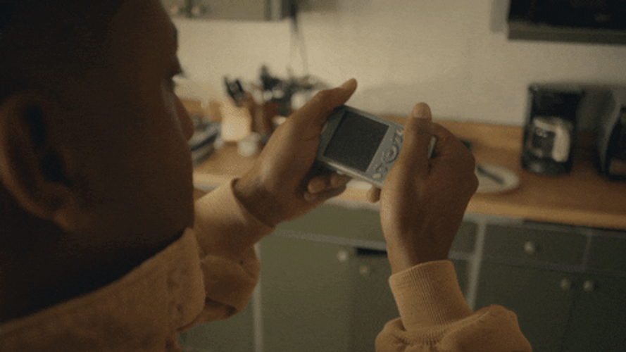 Bending BlackBerry Phone GIF