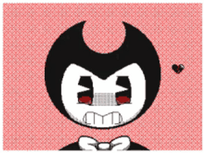 Bendy Ink Machine Blood Floating Melting GIF