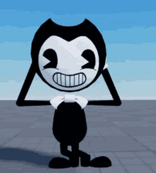Bendy Ink Machine Cartoon Dance Headache GIF
