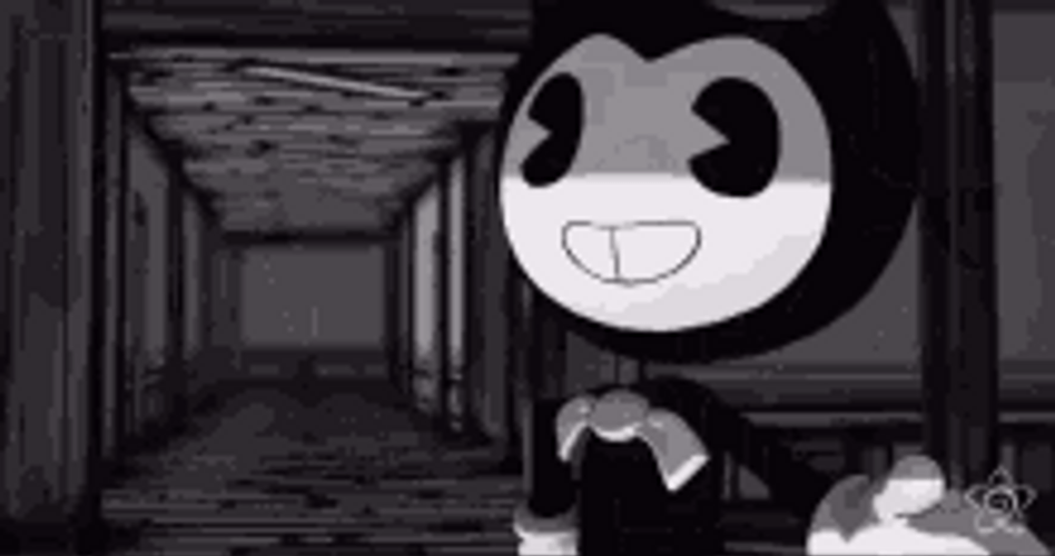 Bendy Ink Machine Cartoon Talking Finger Pointing GIF