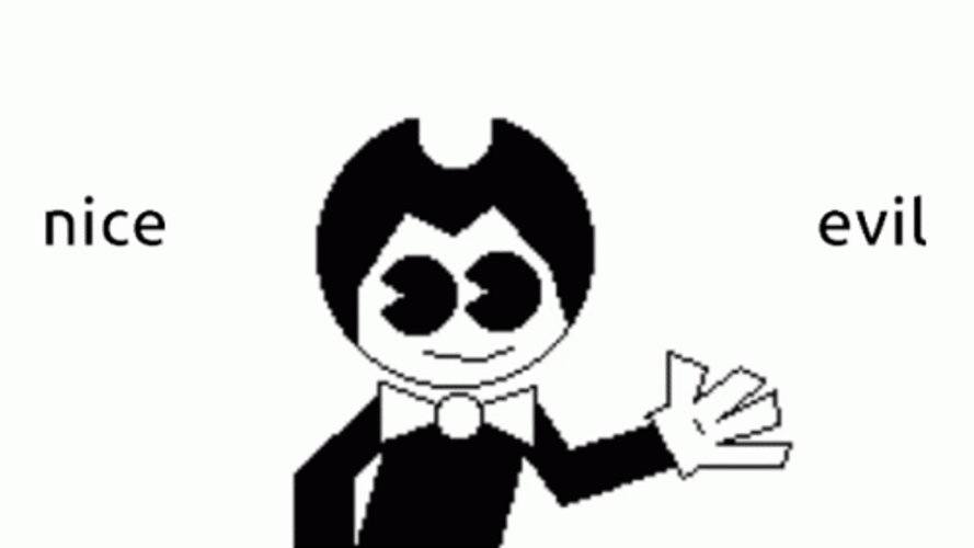 Bendy Ink Machine Nice Evil Cartoon Claw GIF
