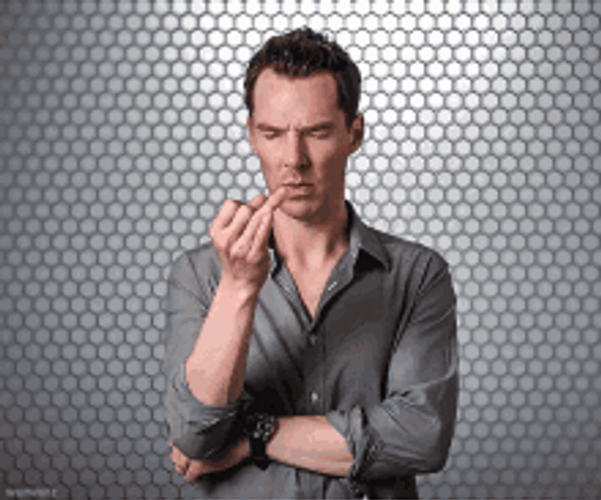 Benedict Cumberbatch Counting GIF