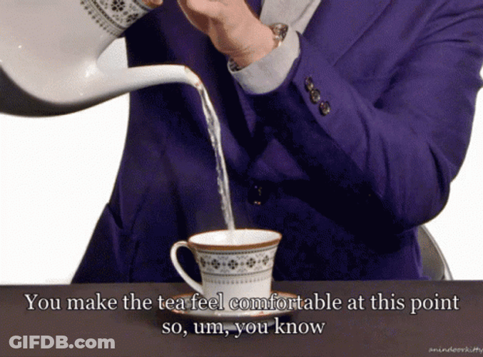 Benedict Cumberbatch Pouring The Tea GIF
